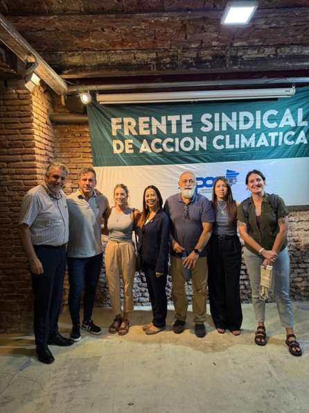 El Frente Sindical de Acción Climática presentó su balance 2024 y adelantó los principales lineamiento para este año