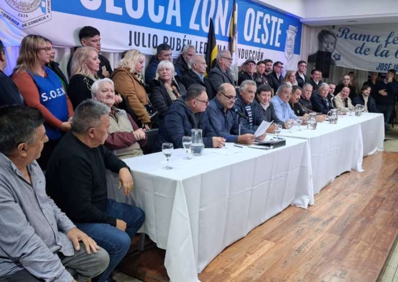 Las 62 Organizaciones normalizaron la seccional Morón-Ituzaingó-Hurlingham y un dirigente de Comercio quedó al frente