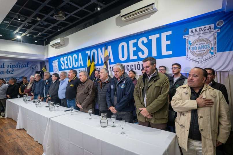 Las 62 Organizaciones normalizaron la seccional Morón-Ituzaingó-Hurlingham y un dirigente de Comercio quedó al frente