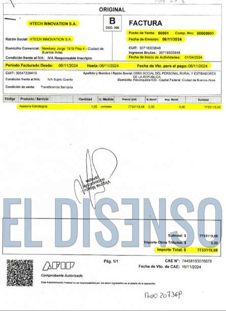 Procesaron al socio de Martín Menem y a exinterventores libertarios de OSPRERA por el pago de $247 millones a una empresa “fantasma” con fondos de los peones rurales