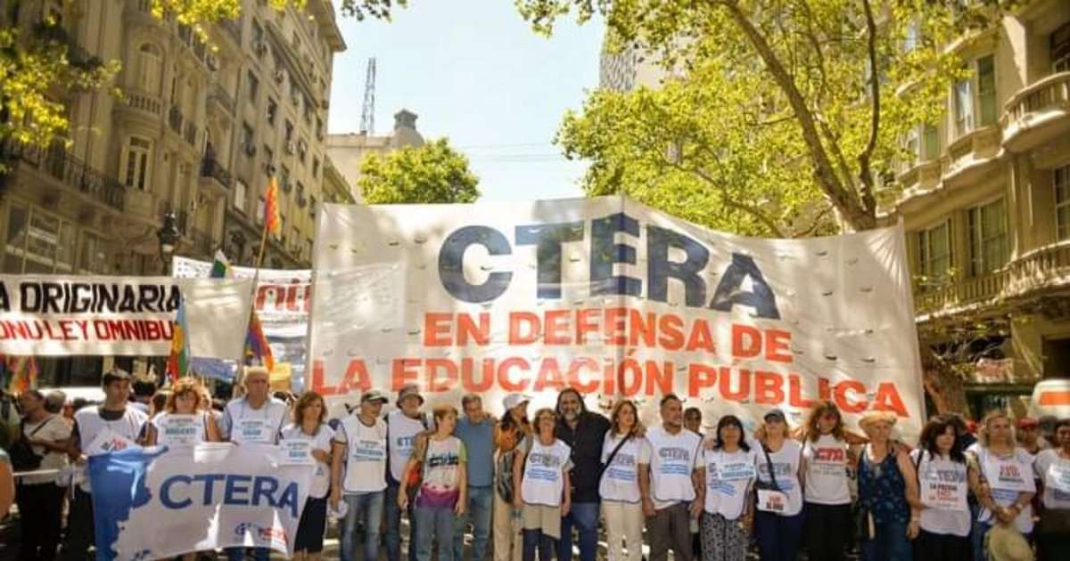 Docentes del CTERA paran en todo el país y lanzan una dura advertencia ...
